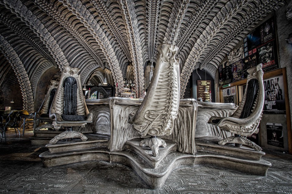 Hr Giger bar and museum