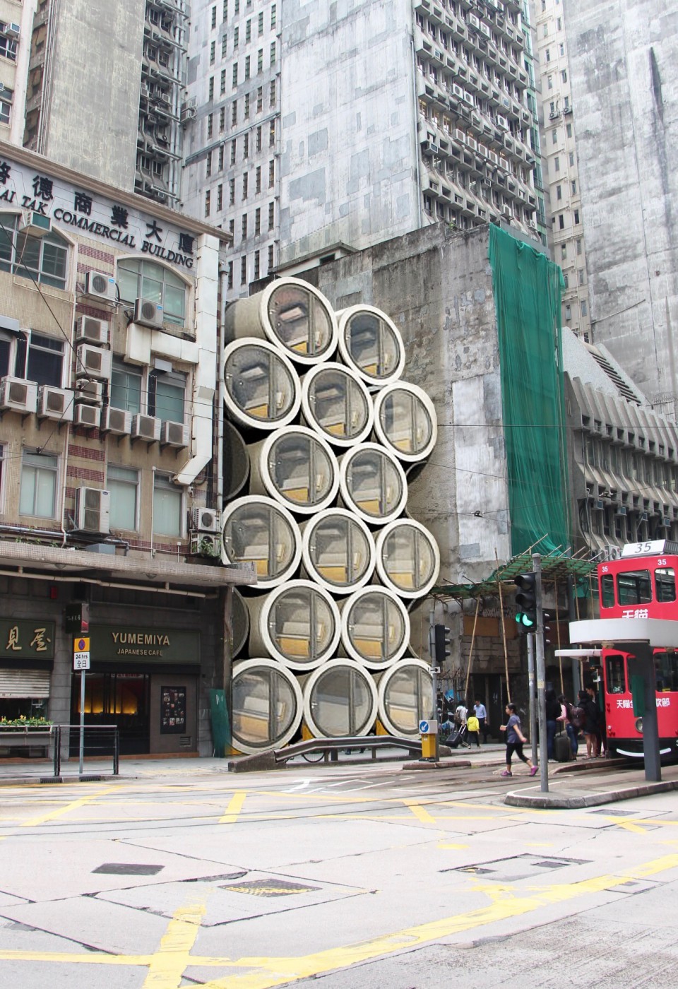 Keren Desain Rumah Hunian Minimalis Di Hong Kong Ini Menggunakan